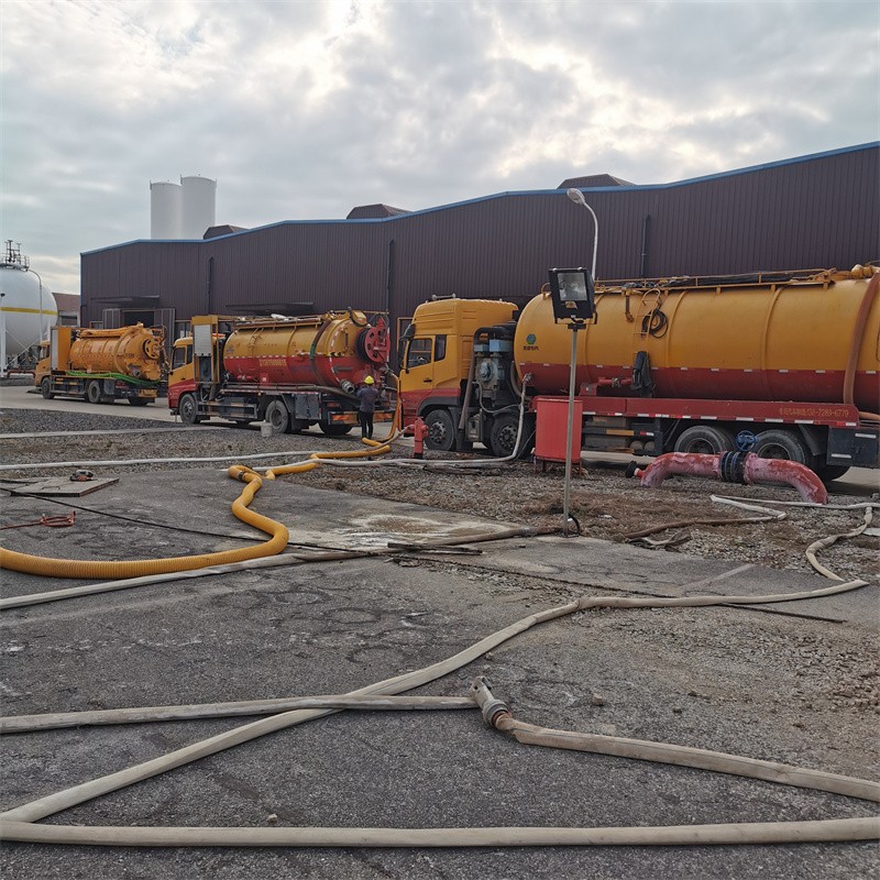 铜官污水池清理